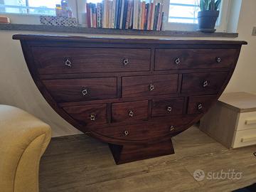 Mobile Cassettiera legno 