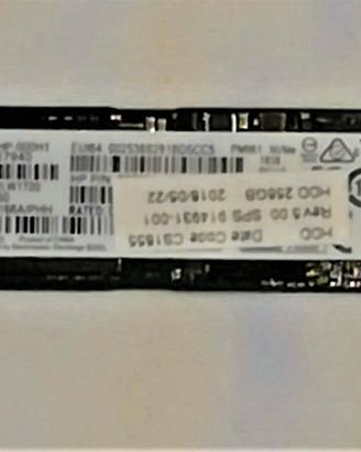 SSD NVME M2 Samsung - 256 GB per Notebook