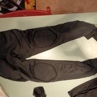 pantaloni portiere ragazzo con maglia termica 