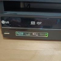 videoregistratore VHS e dvd