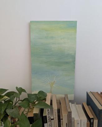 quadro tradizionale con gelso e campi del Friuli