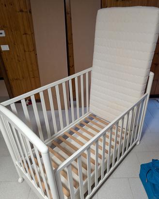 Letto Foppa Bimbo 6-36 mesi 120x60 con materasso