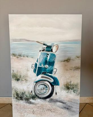 Dipinto su tela Vespa