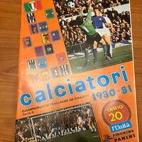 ALBUM CALCIATORI PANINI 80/81