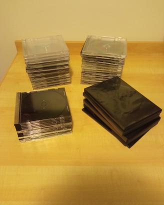 Collezione custodie cd-rom dvd