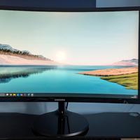 Samsung C24F390 - Monitor 24" Curvo