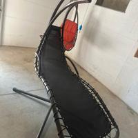 lettino a dondolo sospeso 