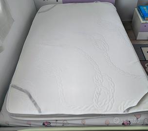 Topper in Memory 6 cm per letto 1 piazza e 1/2