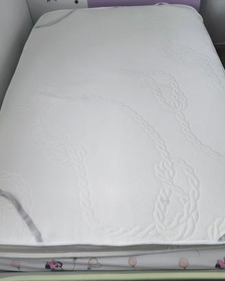 Topper in Memory 6 cm per letto 1 piazza e 1/2