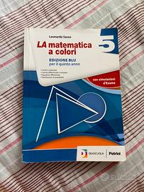 LA MATEMATICA A COLORI 5, cod 9788849421262