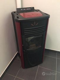 Stufa a pellet Extrafle Graziosa steel