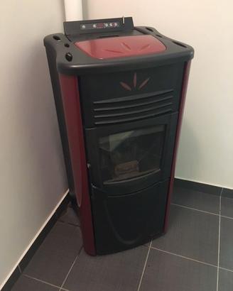 Stufa a pellet Extrafle Graziosa steel