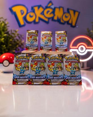 Buste Pokémon Caos Nascente - Nuove Sigillate
