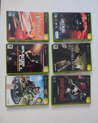 video gioco x Xbox prima edizione 