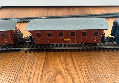 Vagone passeggeri italiano anni ‘50 orignale