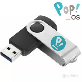Chiavetta USB Avviabile Linux - Pop!_OS 22.04 LTS