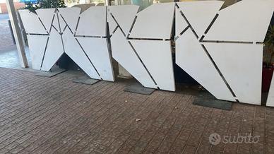 Arredo divisori per ristoranti/bar