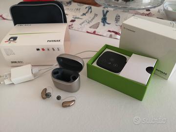 Kit Completo Phonak Audéo L50 + Kit TV e Pulizia