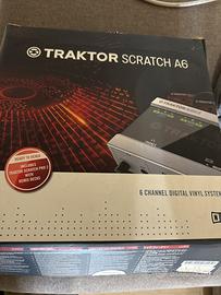 TRAKTOR SCRATCH AUDIO A 6 e A8 ancora con pellicol