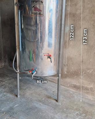 Botte in acciaio Inox