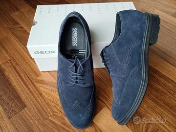 SCARPE DERBY GEOX UOMO BLU