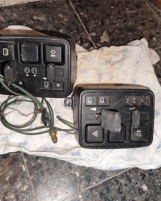 Coppia Pulsantiere Cruscotto Fiat Uno 1 Serie 1983