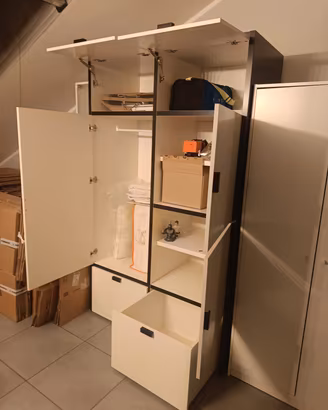 armadio letto comodino