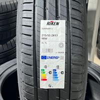 4 Gomme Nuove 215/55r17 Riken Summer 3 By Michelin