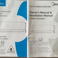 Manuale utente condizionatori d’aria Midea
