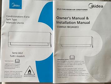 Manuale utente condizionatori d’aria Midea