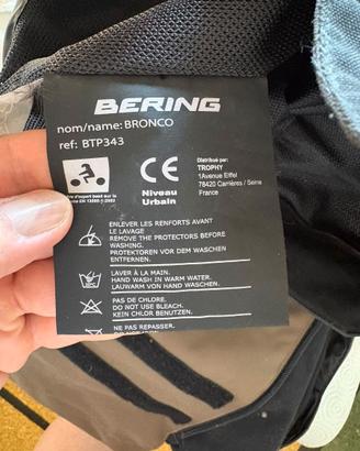 Pantaloni moto uomo 4 stagioni BERING BRONCO