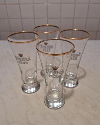 Bicchieri da birra Tuborg