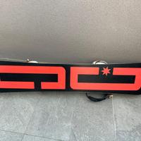 Tavola da snowboard DC + attacchi drake