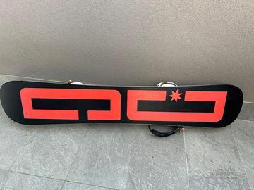 Tavola da snowboard DC + attacchi drake