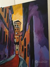 “Paesaggio Astratto Moderno – 50×60”