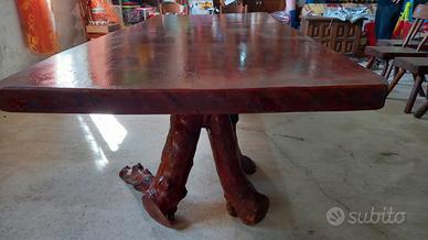 Tavolo in legno massello misura 3 mt