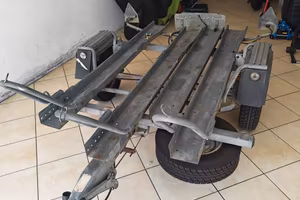 Carrello porta moto