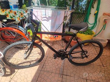 bicicletta  Mountain bike con cambio  di marcia 