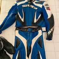 Tuta moto in pelle Spidi tg.52