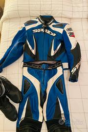 Tuta moto in pelle Spidi tg.52