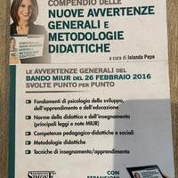 Libro Nuove avvertenze generali e metodologie dida