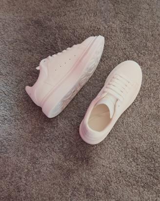 scarpe mqueen bianche