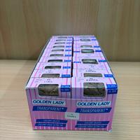 20 paia golden lady 15 den colore camel