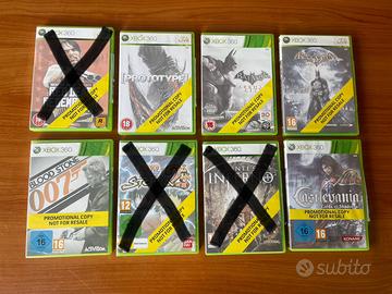 Lotto videogiochi Xbox 360 Promotional Copy Pal