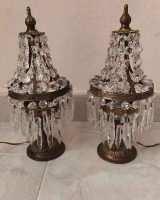 Coppia di  abat-jour vintage