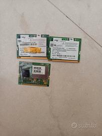 Schede di rete, modem ecc per notebook 