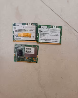 Schede di rete, modem ecc per notebook 