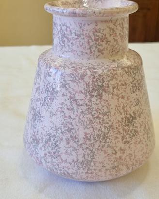 vaso rosa a pois 