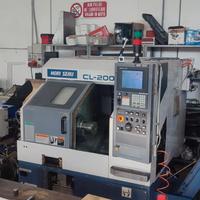 tornio CNC Mori Seiki CL-200 con caricatore barre