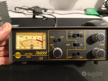 zetagi TM999 Rosmetro wattmetro e accordatore 